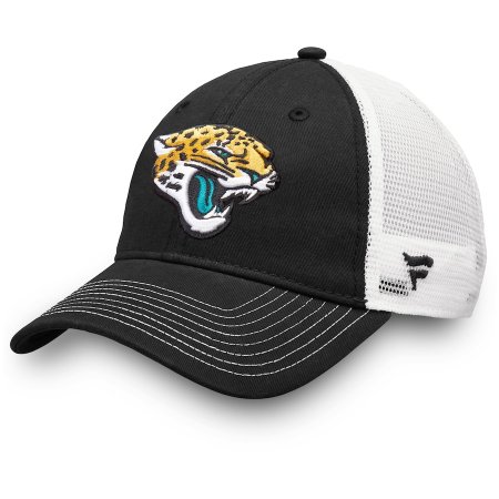 Jacksonville Jaguars - Fundamental Trucker Black/White NFL Cap