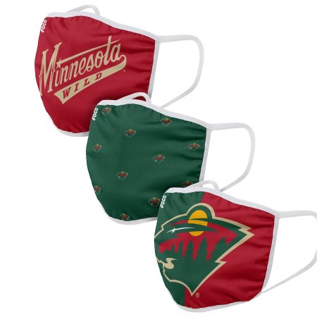 Minnesota Wild - Sport Team 3-pack NHL rúško