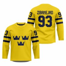 Švédsko - Mika Zibanejad 2026 Hockey Replica Dres
