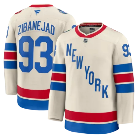 New York Rangers - Mika Zibanejad 2026 Winter Classic Premium NHL Jersey