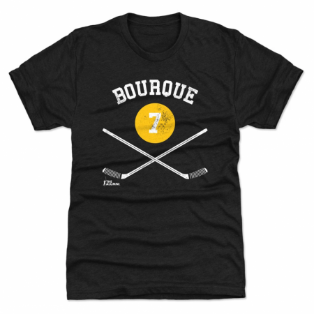 Boston Bruins - Ray Bourque 7 Sticks NHL T-Shirt