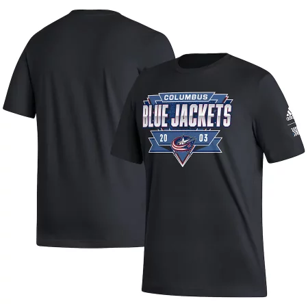 Columbus Blue Jackets - Reverse Retro 2.0 Playmaker NHL T-Shirt - Größe: M/USA=L/EU