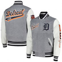 Detroit Tigers - Script Tail Wool Full-Zip Varity MLB Bunda
