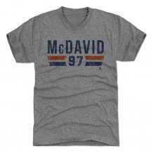 Edmonton Oilers Youth - Connor McDavid Font NHL T-Shirt