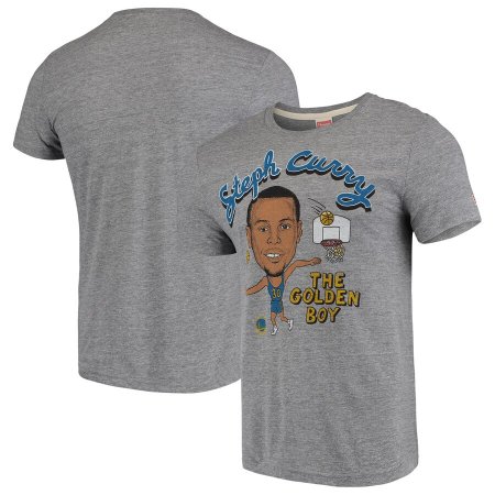 Golden State Warriors - Stephen Curry Graphic Tri-Blend NBA Tričko