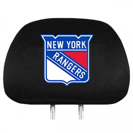 New York Rangers - 2-pack Team Logo NHL Headrest Cover