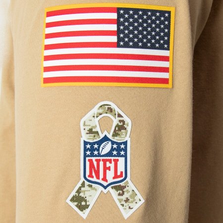 New England Patriots - 2019 Salute Sideline NFL Mikina s kapucí