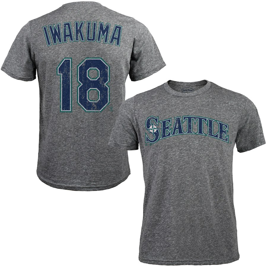 Seattle Mariners - Hisashi Iwakuma MLB T-shirt :: FansMania