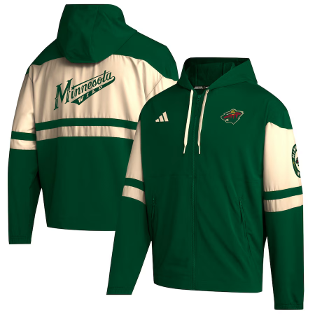 Minnesota Wild - Full-Zip NHL Bluza s kapturem
