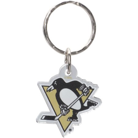 Pittsburgh Penguins - Freeform Acrylic NHL brelok do kluczy