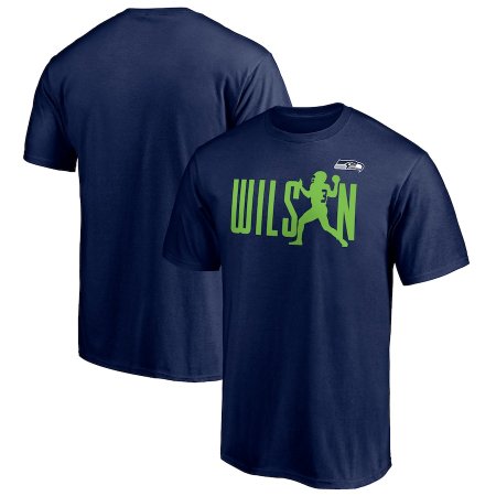 Seattle Seahawks - Russell Wilson Checkdown NFL T-Shirt