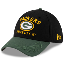 Green Bay Packers - 2025 Draft 39Thirty Black NFL Hat