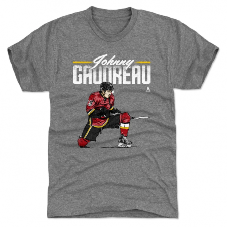 Calgary Flames Kinder - Johnny Gaudreau Retro NHL T-Shirt