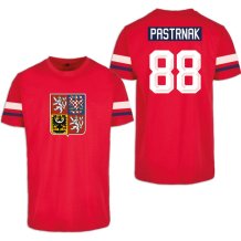 Czechy - David Pastrňák 2026 Hockey Koszulka - czerwony