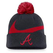 Atlanta Braves - Swoosh Peak Navy MLB Knit hat