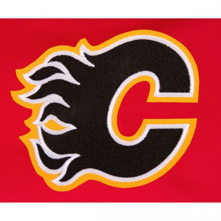 Calgary Flames - Fleece Varsity Obojstranná NHL Kurtka