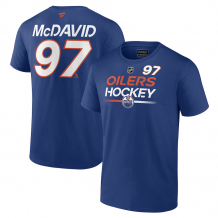 Edmonton Oilers - Connor McDavid Authentic 23 Prime NHL T-Shirt