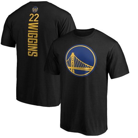 Golden State Warriors - Andrew Wiggins Playmaker Black NBA T-shirt