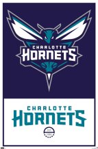 Charlotte Hornets - NBA Plakat