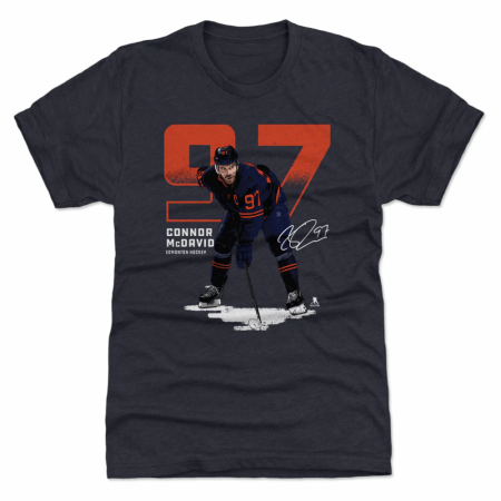 Edmonton Oilers Kinder - Connor McDavid Ready Navy NHL T-Shirt