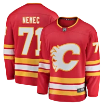Calgary Flames - Simon Nemec Breakaway Home NHL Jersey