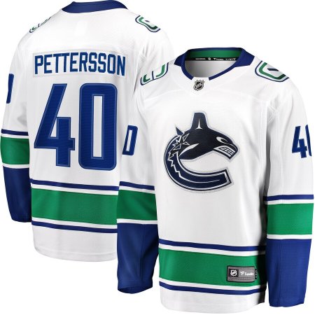 Vancouver Canucks - Elias Petterson Away Breakaway NHL Jersey