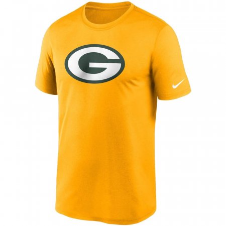 Green Bay Packers - Team Logo Gold NFL T-Shirt