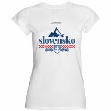 Słowacja Kobieca - 0317 Fan Koszulka