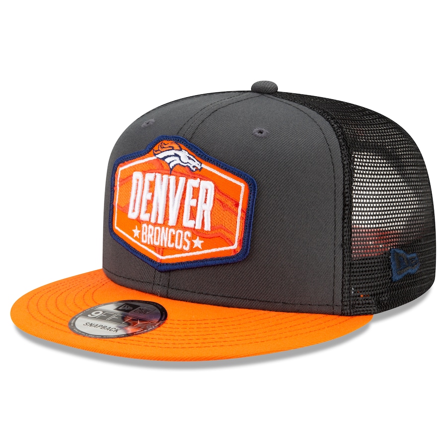 Denver Broncos D New Era 9FIFTY NFL Adjustable Snapback Hat Cap Retro  Throwback