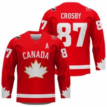 Kanada - Sidney Crosby 2026 Hokejový Replica Fan Dres Red