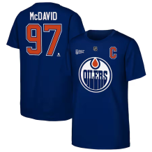 Edmonton Oilers Youth - Connor McDavid 2024 Final NHL T-Shirt