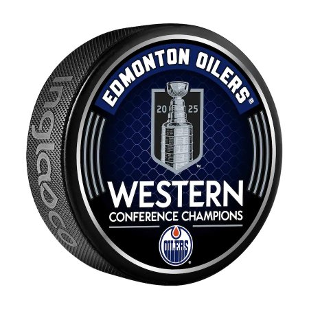 Edmonton Oilers - 2025 Western Conference Champs NHL Puck