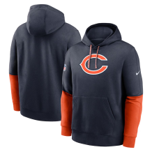 Chicago Bears - 2024 Sideline Club Pullover Navy NFL Sweatshirt