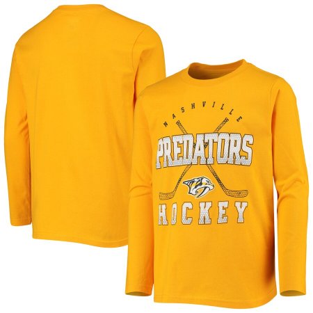 Nashville Predators Youth - Digital NHL Long Sleeve T-Shirt