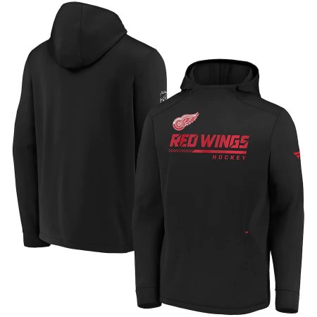 Detroit Red Wings - Authentic Locker Room NHL Mikina s kapucí