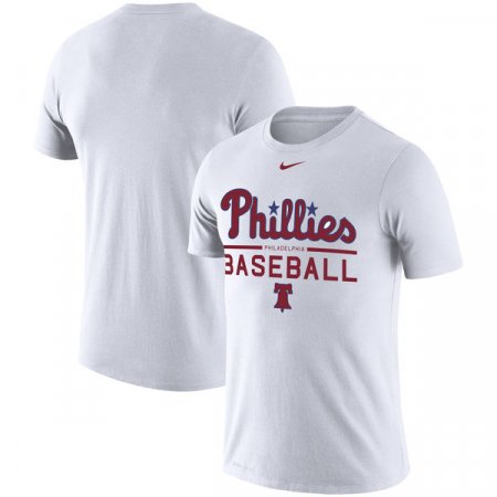 Philadelphia Phillies - Wordmark Practice Performance MLB T-Shirt