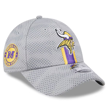 Minnesota Vikings - 2024 Sideline 9Forty Gray NFL Hat