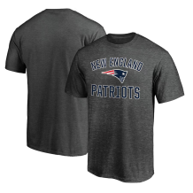 New England Patriots - Victory Arch Gray NFL T-Shirt