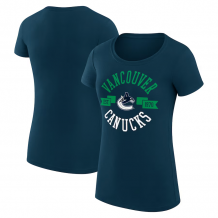 Vancouver Canucks Damskie - City Graphic NHL T-Shirt