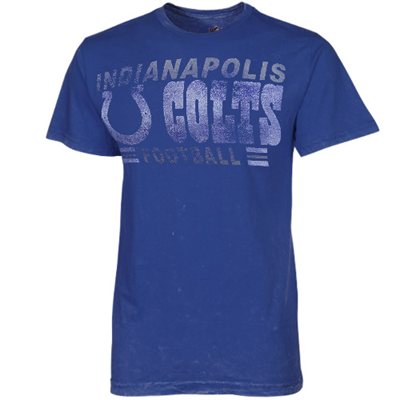 Indianapolis Colts - Reverse Mineral Wash NFL Tshirt - Größe: L/USA=XL/EU