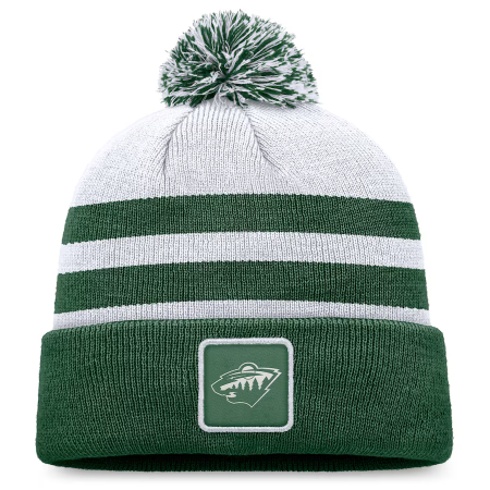 Minnesota Wild   - Cuffed Gray NHL Czapka Zimowa