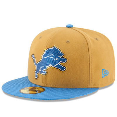 Detroit Lions - Gold Collection 59FIFTY Fitted NFL Hat