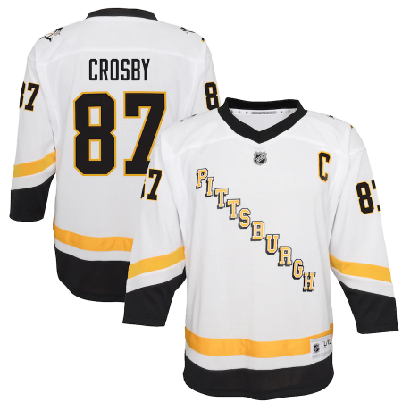 Pittsburgh Penguins Dziecia- Sidney Crosby Reverse Retro NHL Jersey