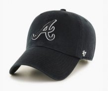 Atlanta Braves - Clean Up Black MLB Cap
