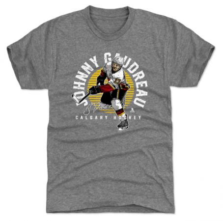 Calgary Flames Dziecięcy - Johnny Gaudreau Emblem NHL Koszulka