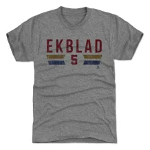 Florida Panthers - Aaron Ekblad Font Gray NHL Tričko