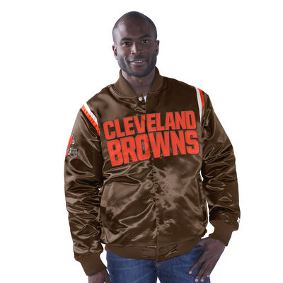 Cleveland Browns - The Captain Satin NFL Kurtka
