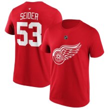 Detroit Red Wings - Moritz Seider Player NHL T-shirt