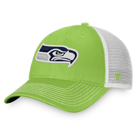 Seattle Seahawks - Fundamental Trucker Green/White NFL Hat