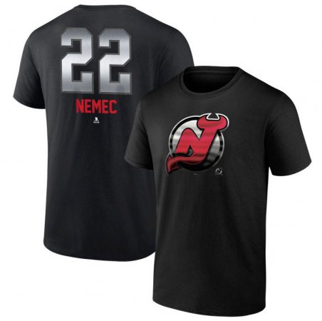 New Jersey Devils - Simon Nemec 2nd Draft Pick Midnight NHL T-Shirt